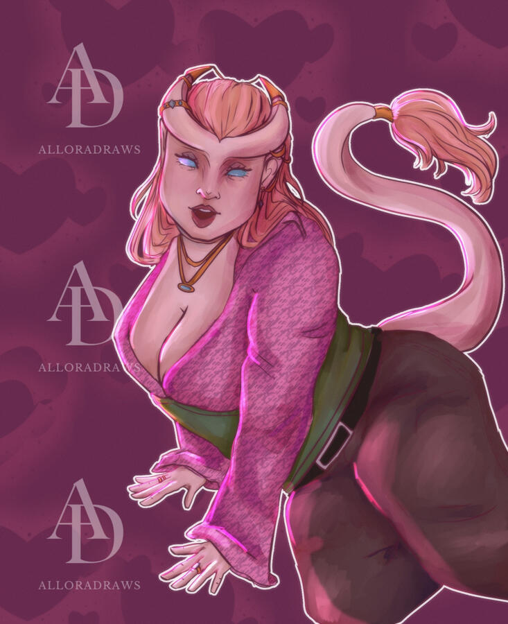 Comfort (Artfight Attach on AeoniumGarnet)